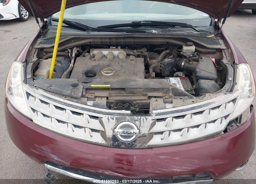 2007 NISSAN MURANO SL VIN: JN8AZ08T77W528008