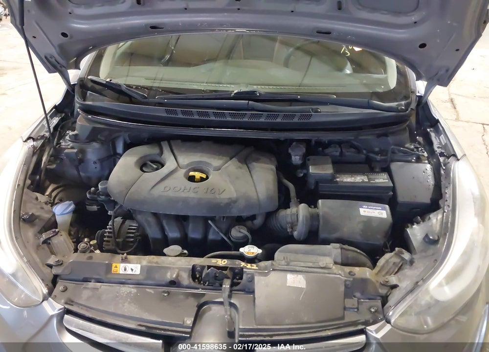 2014 HYUNDAI ELANTRA VIN: KMHDH4AE1EU164557