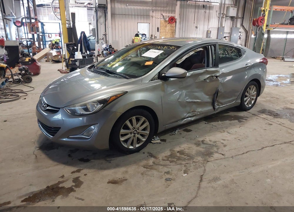 2014 HYUNDAI ELANTRA VIN: KMHDH4AE1EU164557