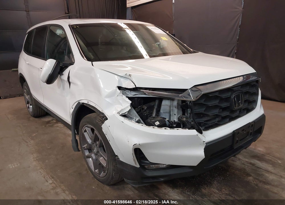 2022 HONDA PASSPORT AWD EX-L VIN: 5FNYF8H52NB001840