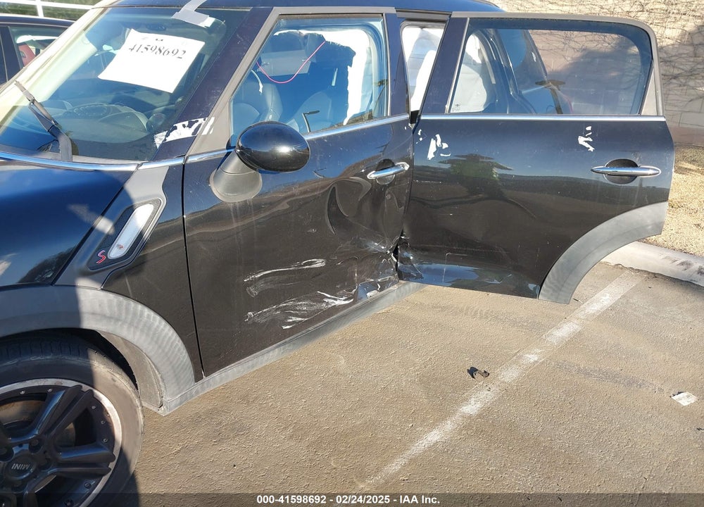 2012 MINI COOPER S COUNTRYMAN VIN: WMWZC3C58CWL82672