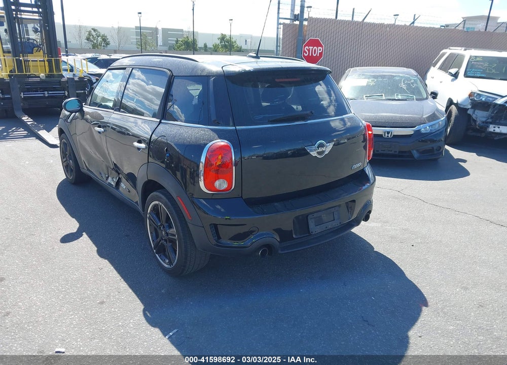 2012 MINI COOPER S COUNTRYMAN VIN: WMWZC3C58CWL82672