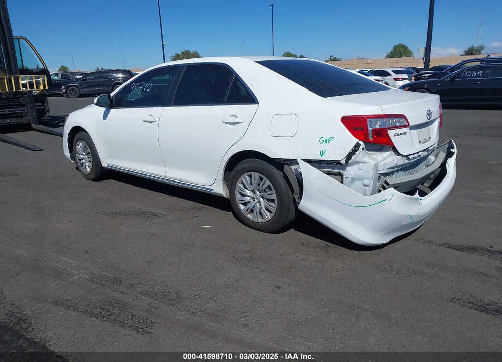 2012 TOYOTA CAMRY VIN: 4T1BF1FK3CU551117