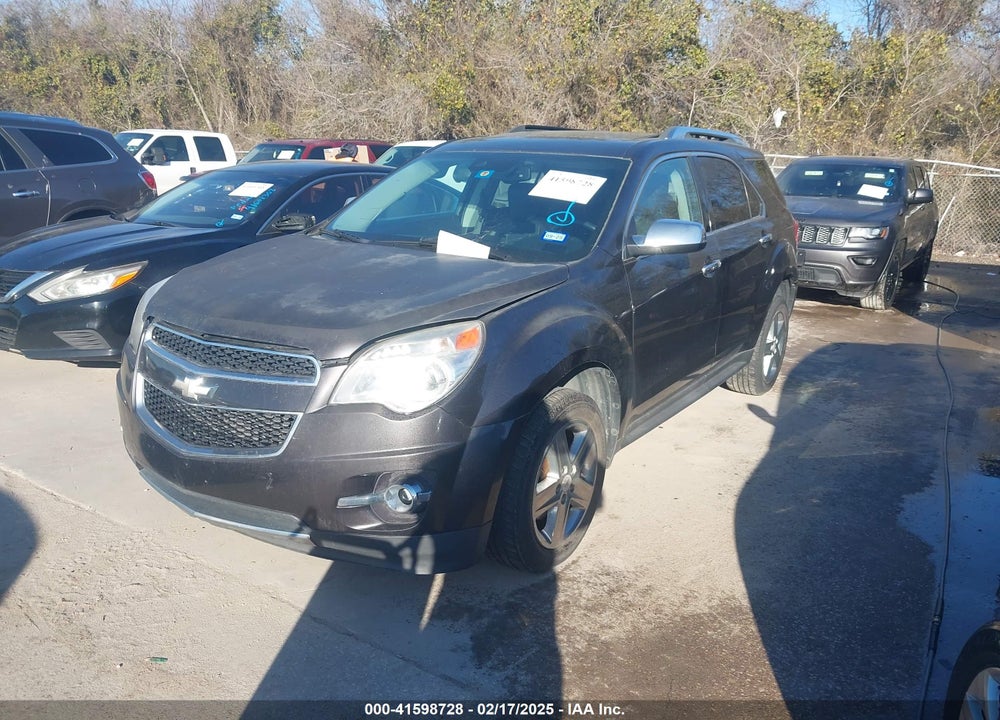 2015 CHEVROLET EQUINOX LTZ VIN: 2GNALDEK2F6293680