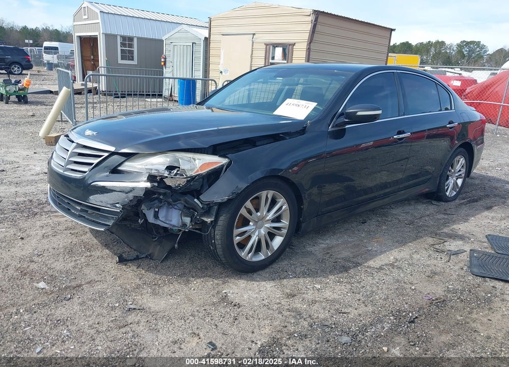2014 HYUNDAI GENESIS VIN: KMHGC4DD5EU261744