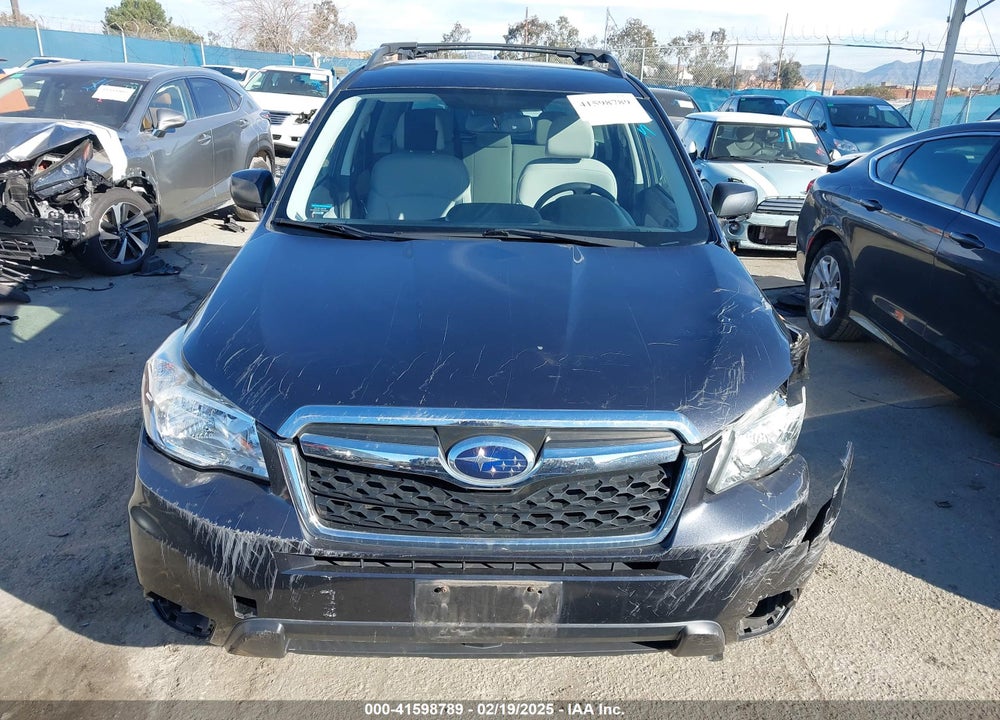 2016 SUBARU FORESTER 2.5I VIN: JF2SJABC8GH411131