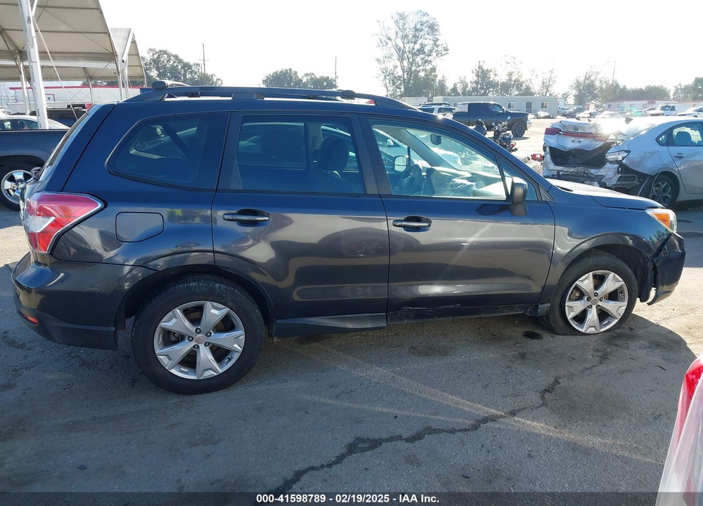 2016 SUBARU FORESTER 2.5I VIN: JF2SJABC8GH411131