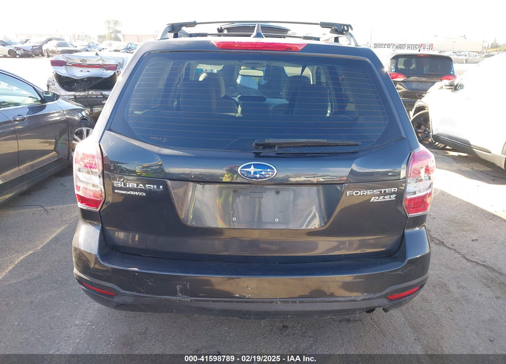 2016 SUBARU FORESTER 2.5I VIN: JF2SJABC8GH411131