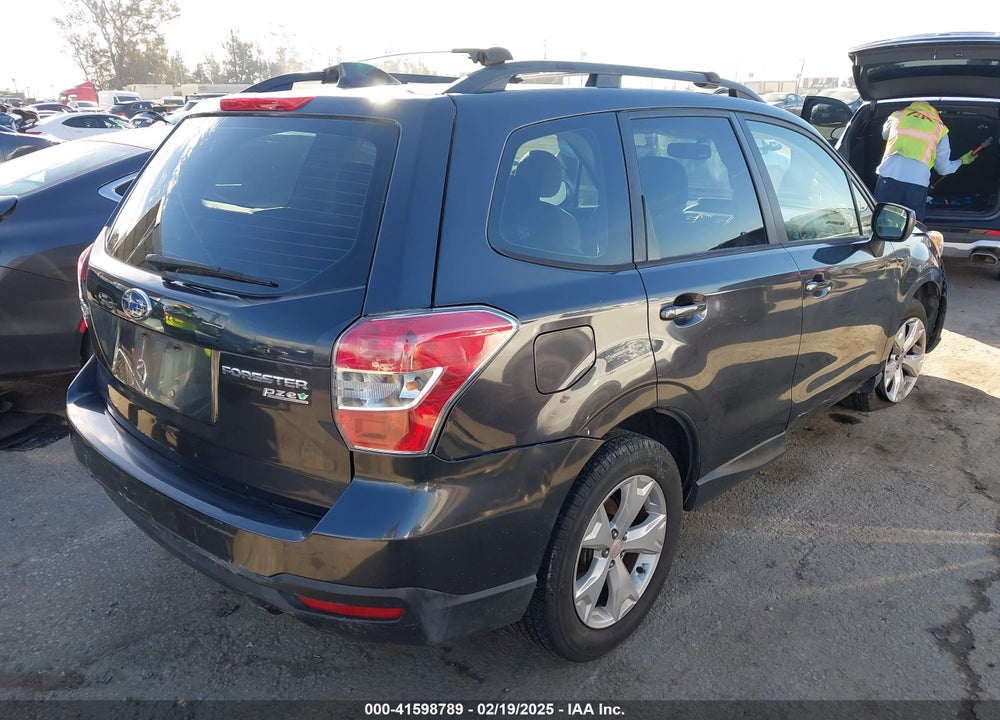 2016 SUBARU FORESTER 2.5I VIN: JF2SJABC8GH411131