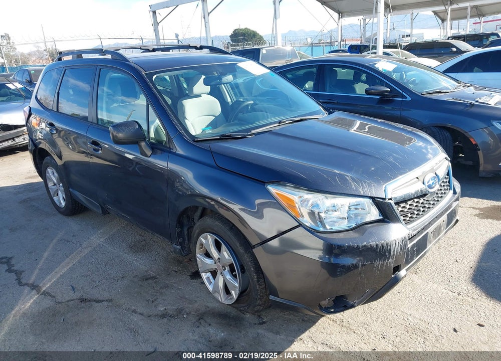 2016 SUBARU FORESTER 2.5I VIN: JF2SJABC8GH411131