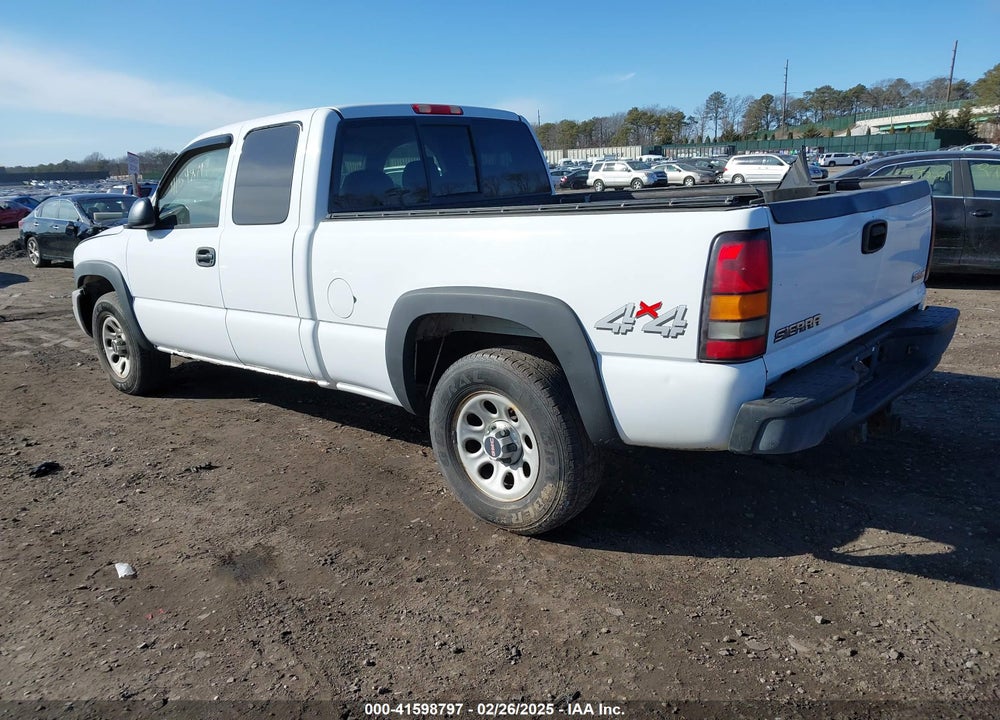 2006 GMC SIERRA 1500 VIN: 1GTEK19Z16Z139212