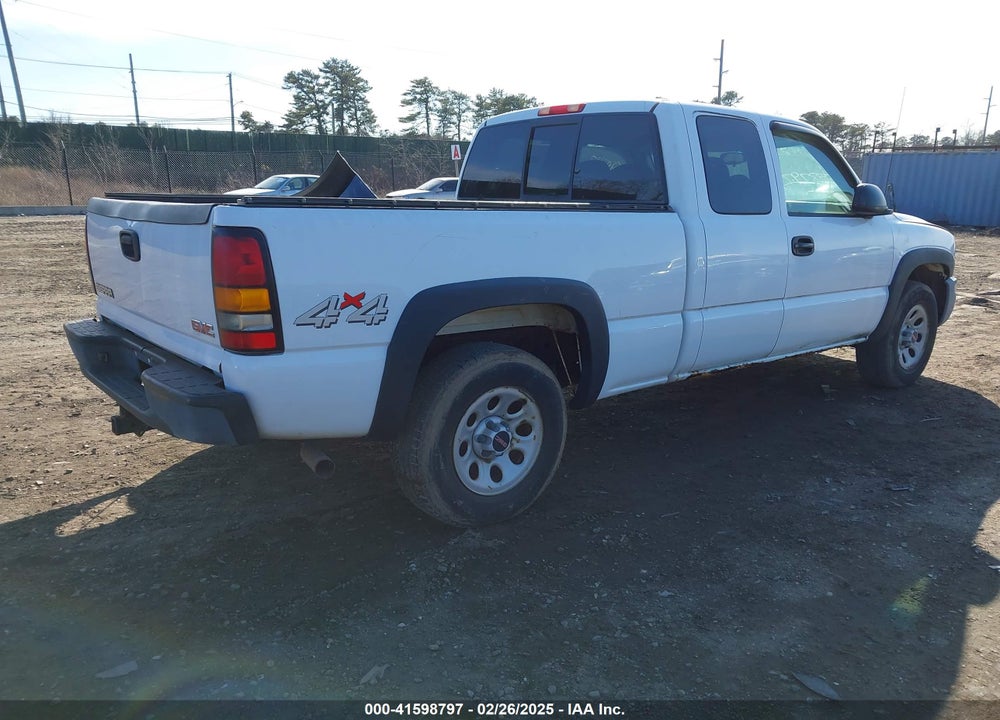 2006 GMC SIERRA 1500 VIN: 1GTEK19Z16Z139212