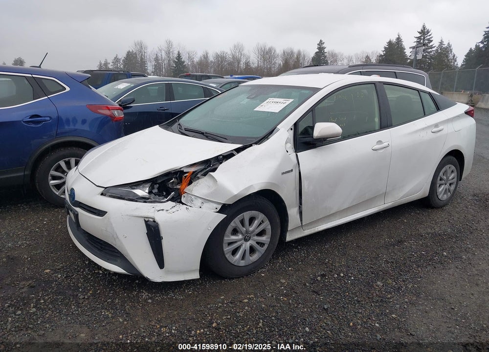 2022 TOYOTA PRIUS VIN: JTDKAMFU7N3177710