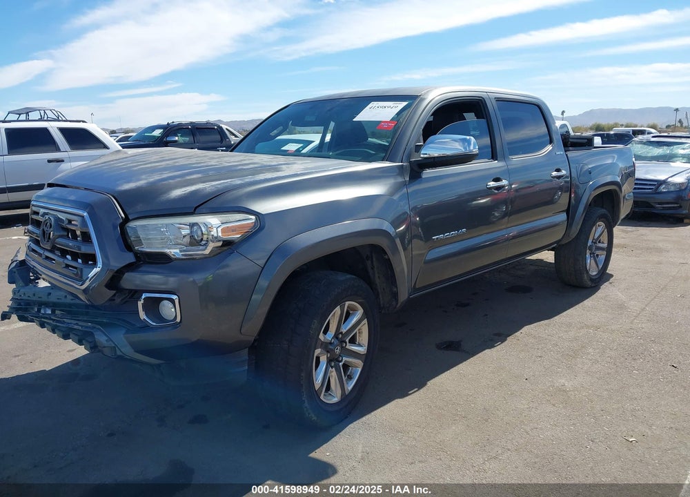 2016 TOYOTA TACOMA VIN: 3TMGZ5AN0GM022227