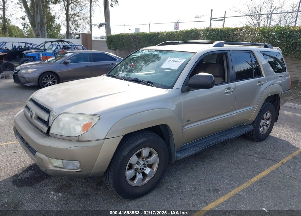 2004 TOYOTA 4RUNNER SR5 V6 VIN: JTEZU14RX40033776