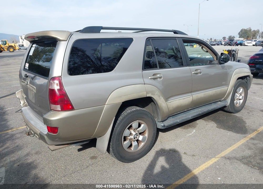 2004 TOYOTA 4RUNNER SR5 V6 VIN: JTEZU14RX40033776