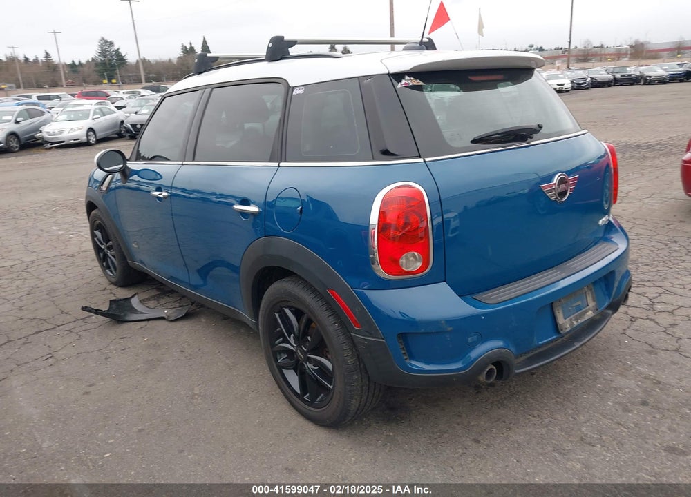 2012 MINI COOPER S COUNTRYMAN VIN: WMWZC5C52CWM13121