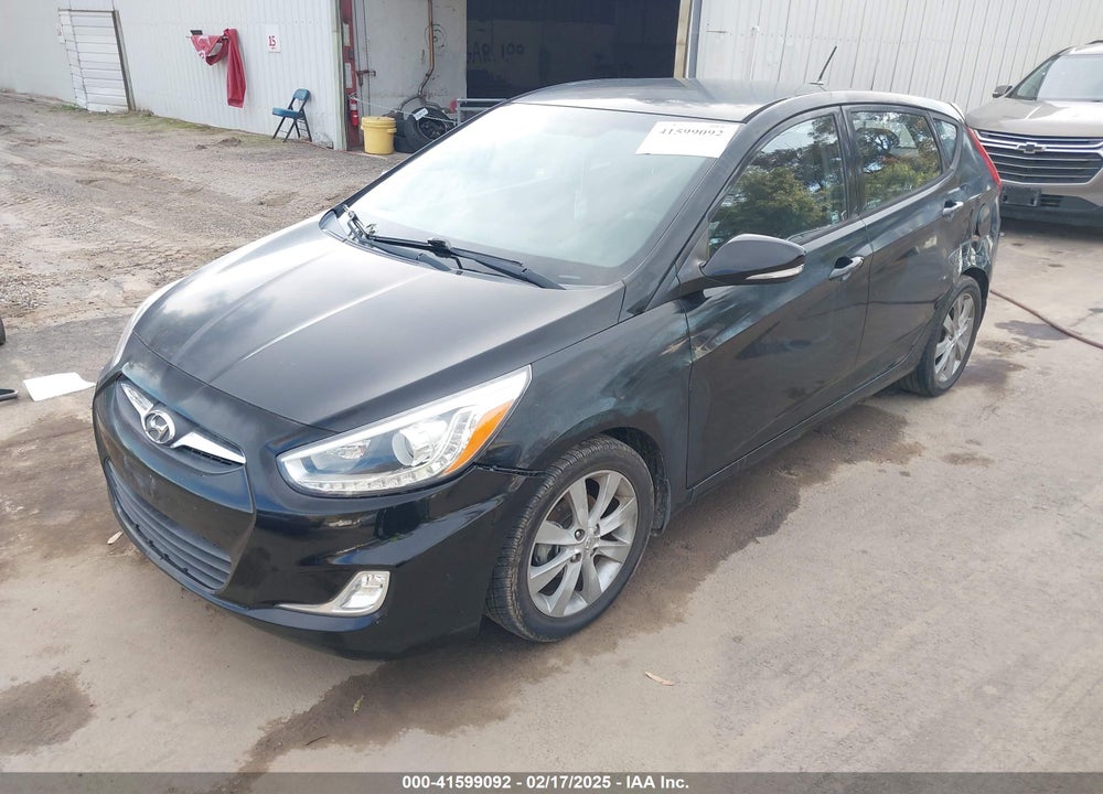 2014 HYUNDAI ACCENT VIN: KMHCU5AE2EU163446