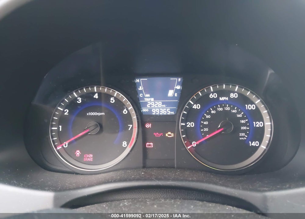 2014 HYUNDAI ACCENT VIN: KMHCU5AE2EU163446