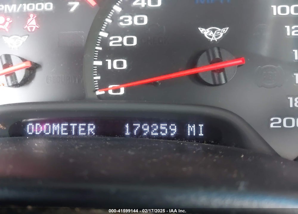 1998 CHEVROLET CORVETTE VIN: 1G1YY22G4W5119675