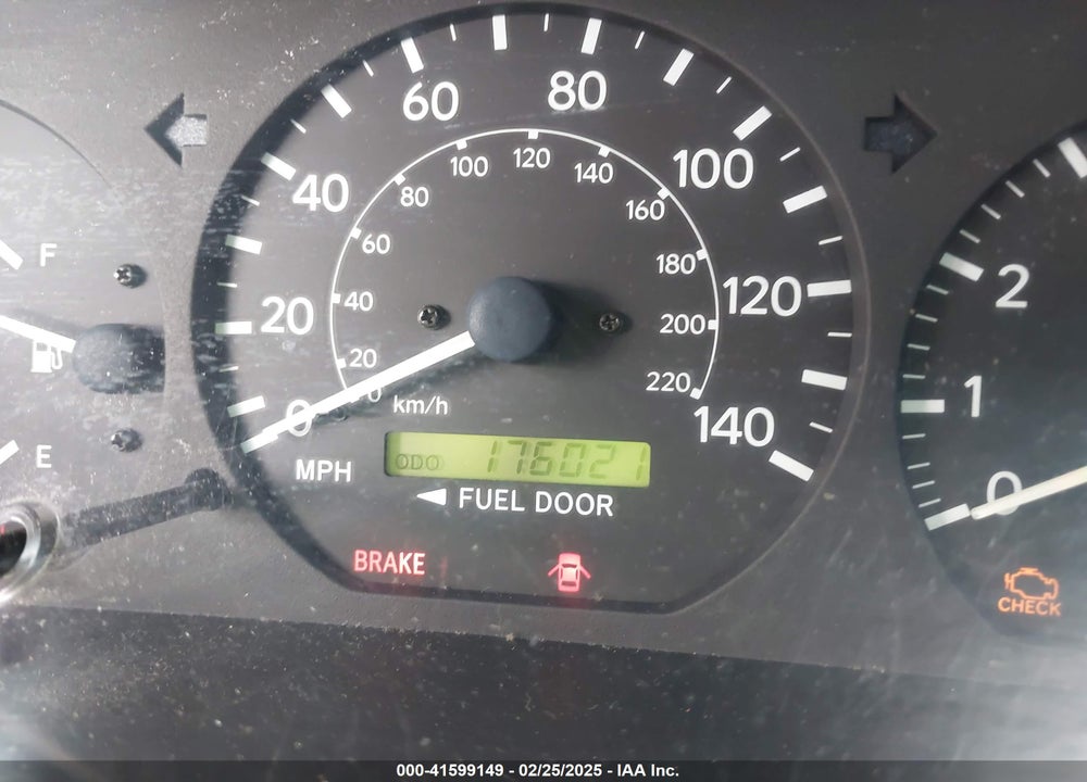 2001 TOYOTA CAMRY LE VIN: 4T1BG22K41U807836