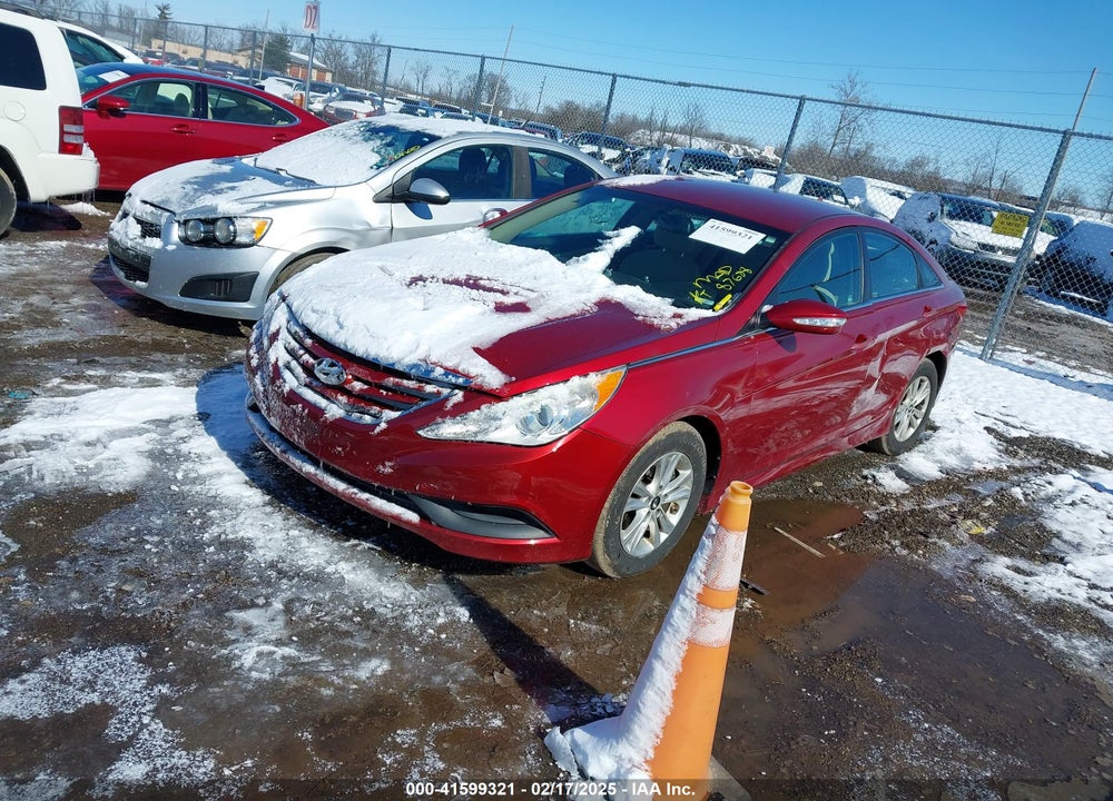 2014 HYUNDAI SONATA VIN: 5NPEB4AC0EH942835