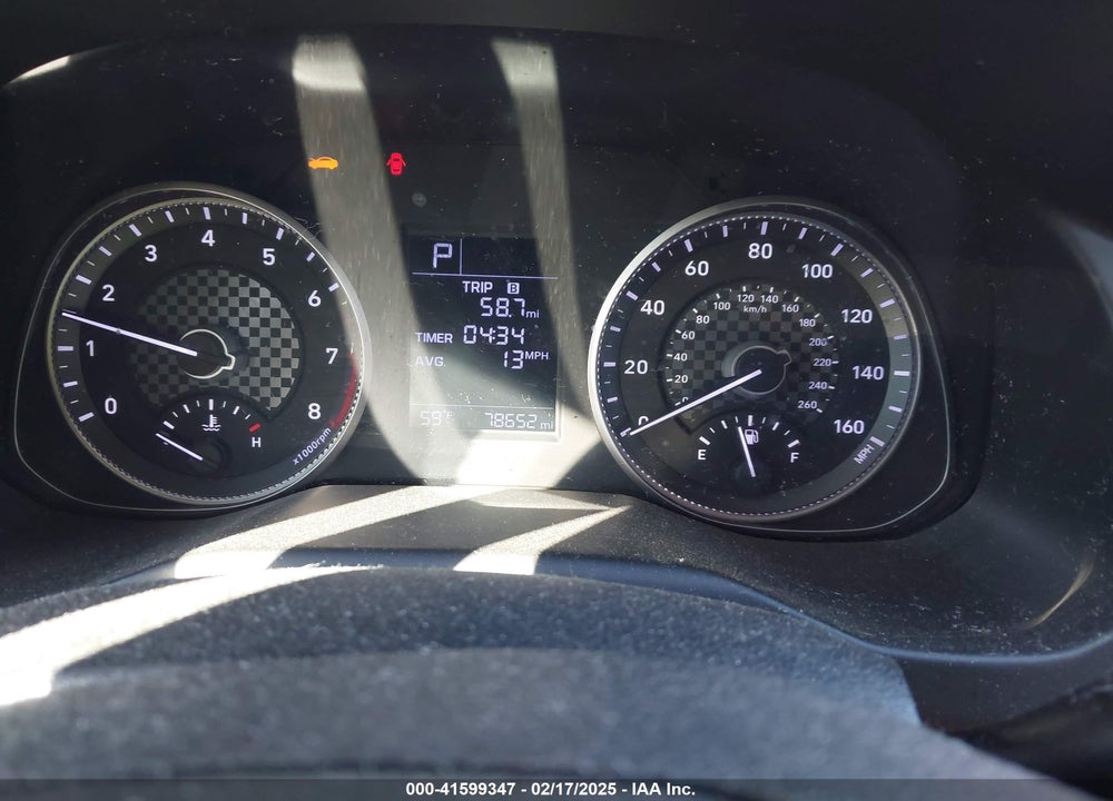 2019 HYUNDAI ELANTRA VIN: KMHD74LFXKU885643