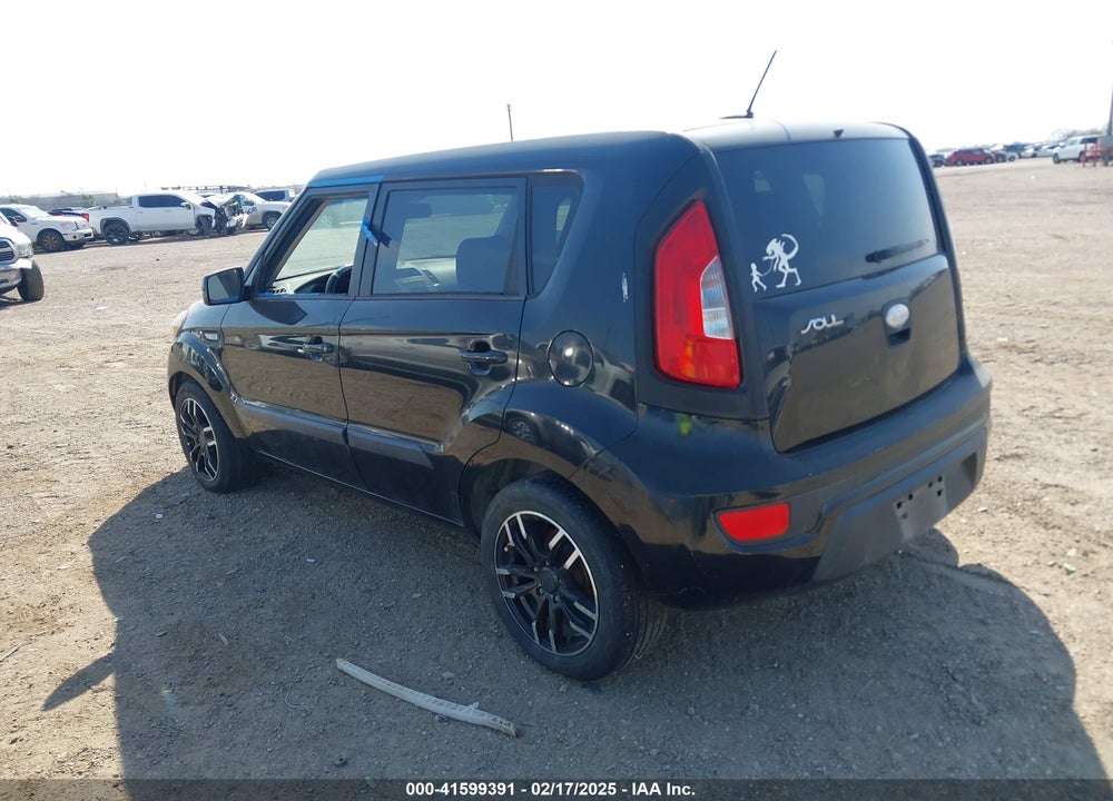 2013 KIA SOUL VIN: KNDJT2A50D7570160