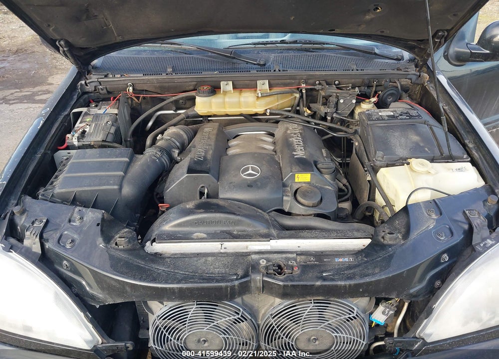 2000 MERCEDES-BENZ ML 320 VIN: 4JGAB54E9YA181893