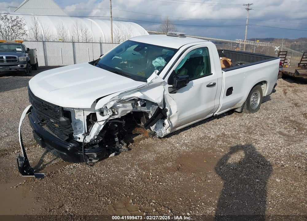 2023 CHEVROLET SILVERADO 1500 2WD LONG BED WT VIN: 3GCNAAEK4PG198381