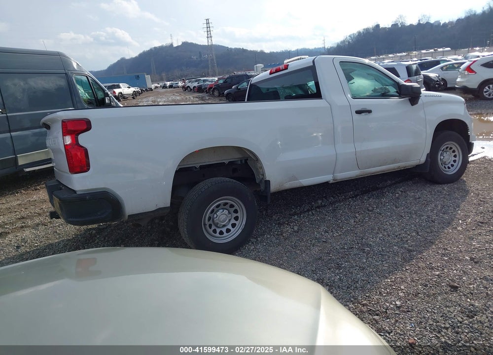 2023 CHEVROLET SILVERADO 1500 2WD LONG BED WT VIN: 3GCNAAEK4PG198381