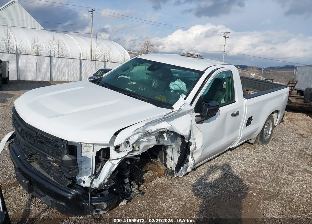 2023 CHEVROLET SILVERADO 1500 2WD LONG BED WT VIN: 3GCNAAEK4PG198381