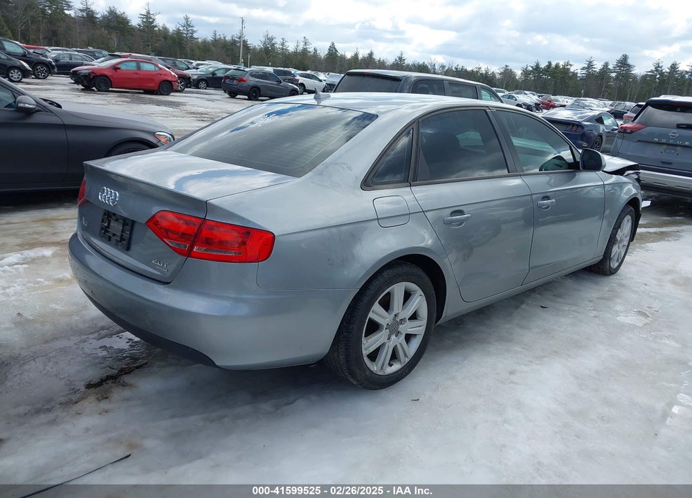 2009 AUDI A4 2.0T PREMIUM VIN: WAULF78KX9N077014