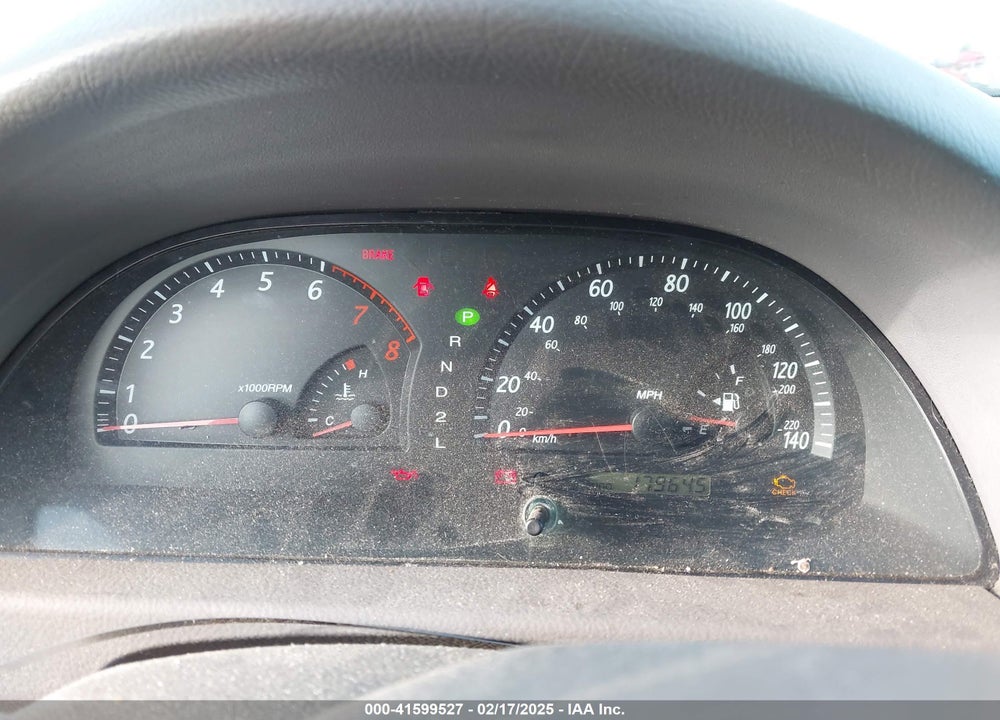 2002 TOYOTA CAMRY LE VIN: 4T1BE32K92U028980