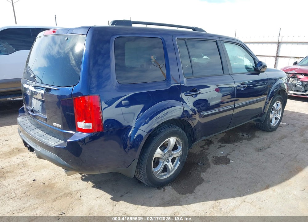 2013 HONDA PILOT EX-L VIN: 5FNYF4H55DB022141