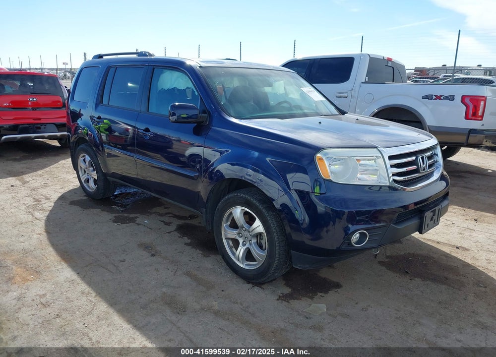 2013 HONDA PILOT EX-L VIN: 5FNYF4H55DB022141