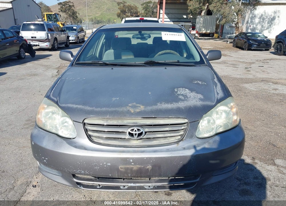 2003 TOYOTA COROLLA LE VIN: 1NXBR32E73Z032445