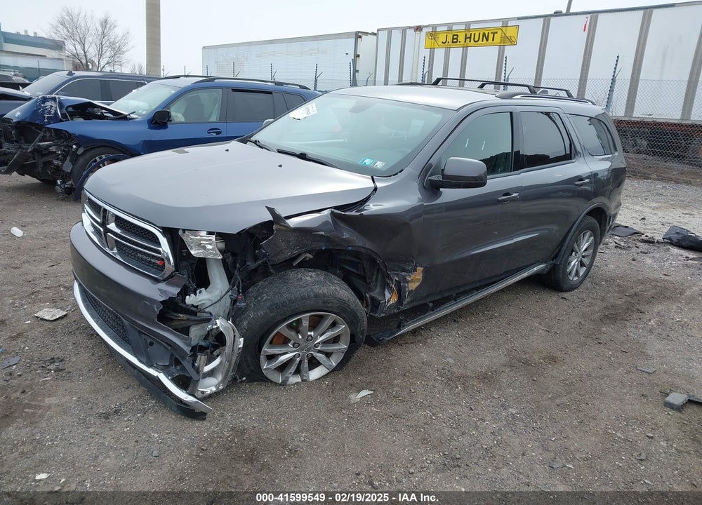 2017 DODGE DURANGO VIN: 1C4RDJAG1HC918038