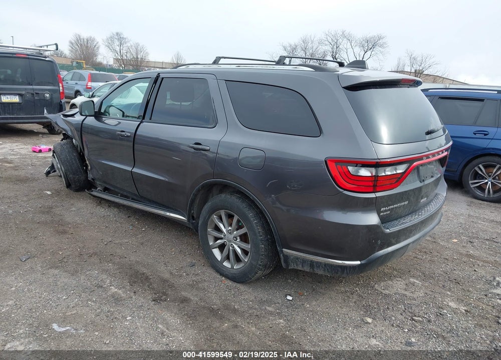 2017 DODGE DURANGO VIN: 1C4RDJAG1HC918038