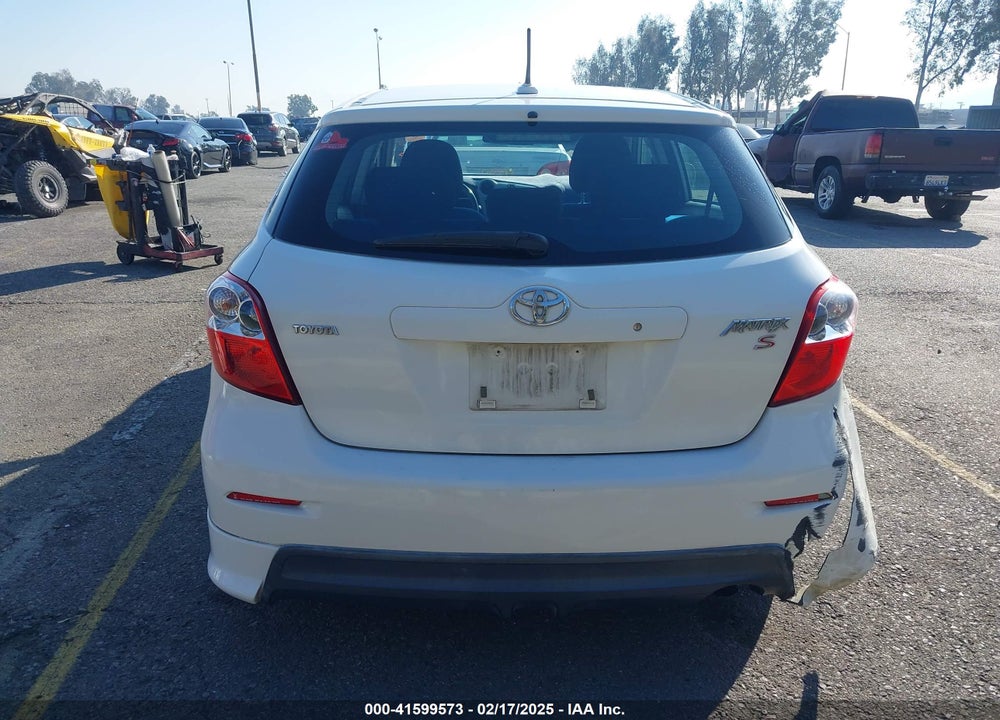 2009 TOYOTA COROLLA MATRIX VIN: 2T1KE40E19C021858