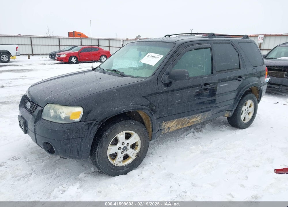 2007 FORD ESCAPE LIMITED VIN: 1FMYU94147KA28554