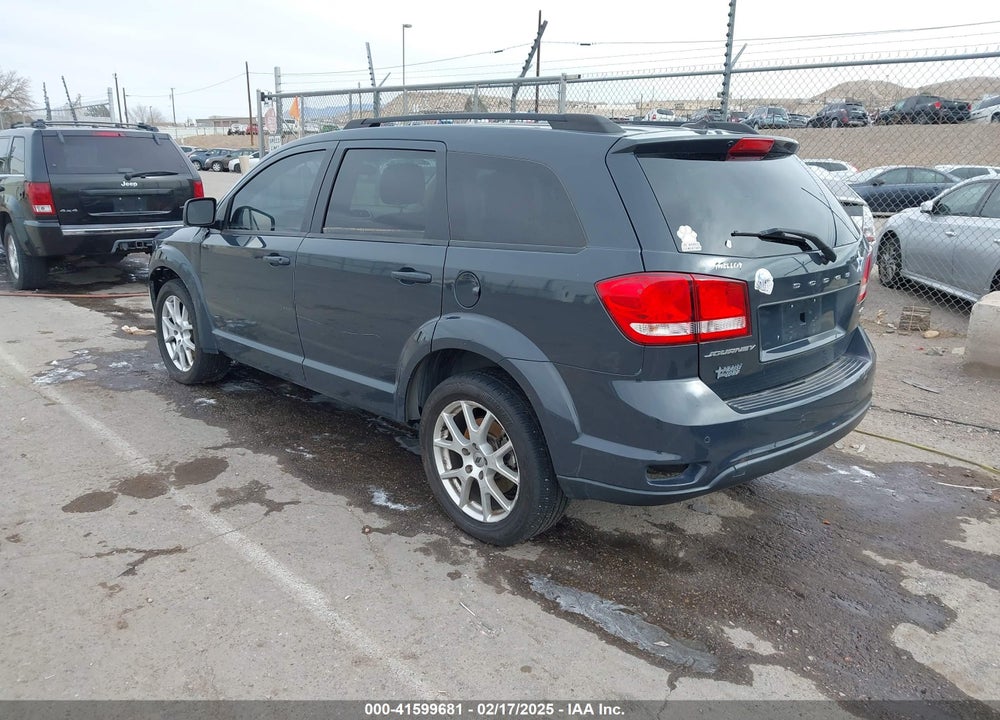 2018 DODGE JOURNEY SXT VIN: 3C4PDCBB0JT243881