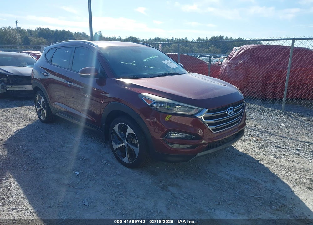 2016 HYUNDAI TUCSON LIMITED VIN: KM8J33A23GU112190