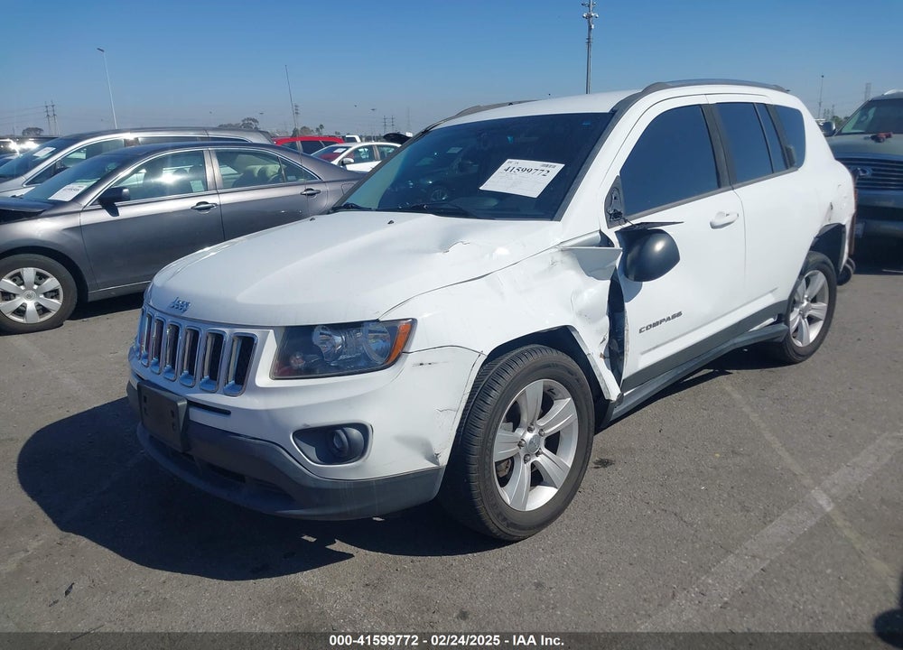 2015 JEEP COMPASS SPORT VIN: 1C4NJCBB0FD122085