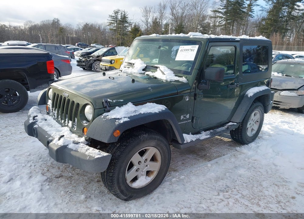 2008 JEEP WRANGLER X VIN: 1J4FA24188L638104