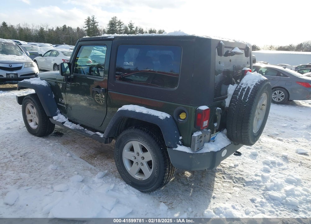 2008 JEEP WRANGLER X VIN: 1J4FA24188L638104