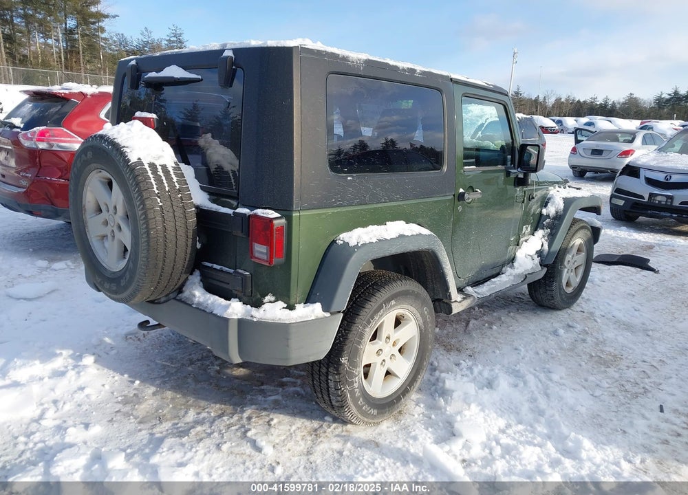 2008 JEEP WRANGLER X VIN: 1J4FA24188L638104