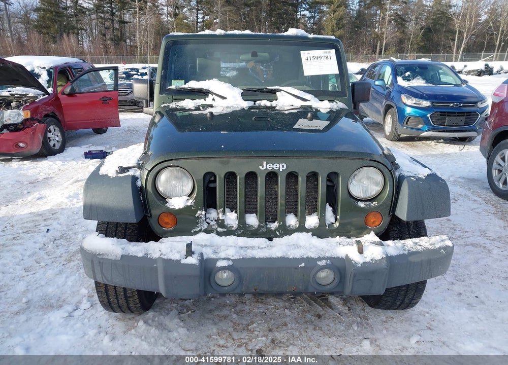 2008 JEEP WRANGLER X VIN: 1J4FA24188L638104