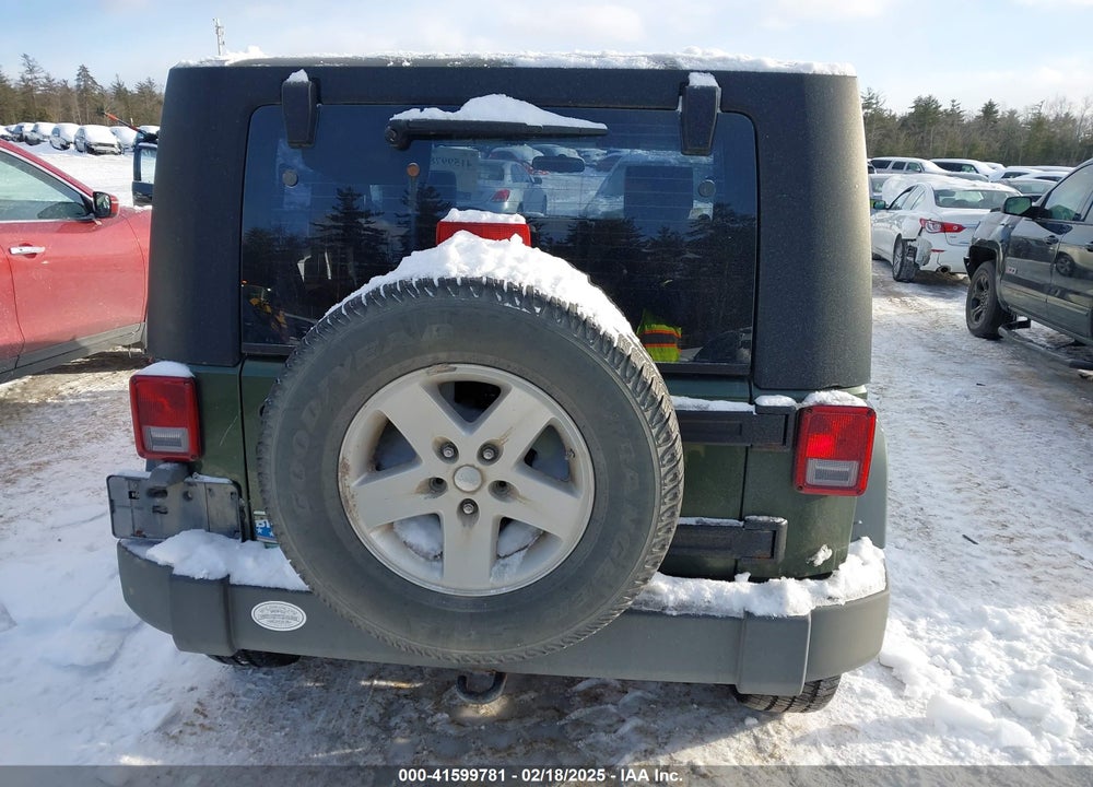 2008 JEEP WRANGLER X VIN: 1J4FA24188L638104
