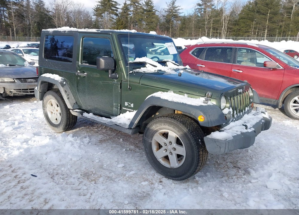 2008 JEEP WRANGLER X VIN: 1J4FA24188L638104